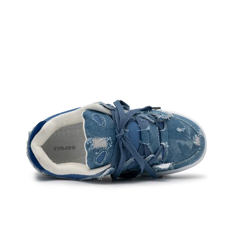 CVOJOO Non-slip Lightweight Low-Top Skateboard Shoes Unisex-12