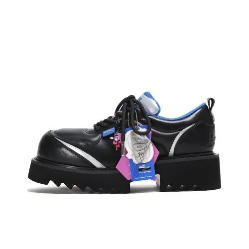 Lookun X ADCDAVINCI Functional Wind Series Casual Shoes Unisex Low Top Black/Blue
