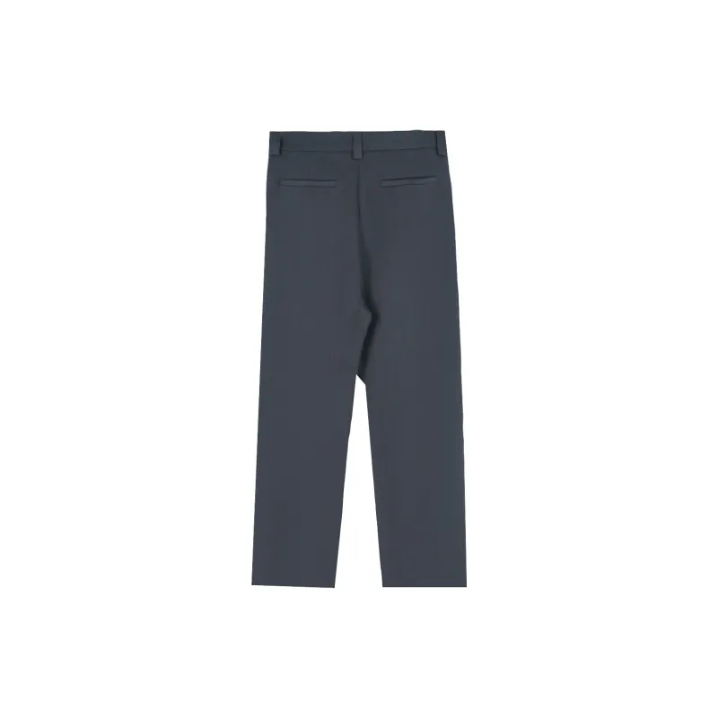 WILD LEADER Casual Pants Unisex Lead Gray-1