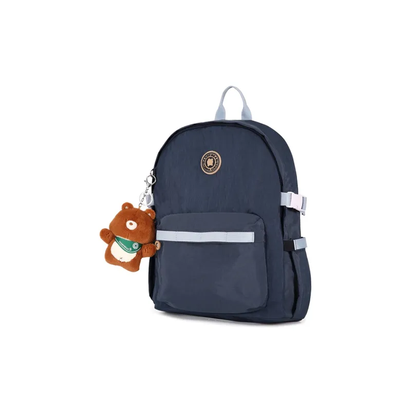 Dannybear Fabric Backpack Regular Unisex Dark Blue-1