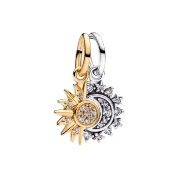 Pandora Gold Plated Charms / Pendants Women's Gold/Silver