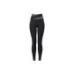 Peach Multicolor Ankle-Length Pants-Starburst Black