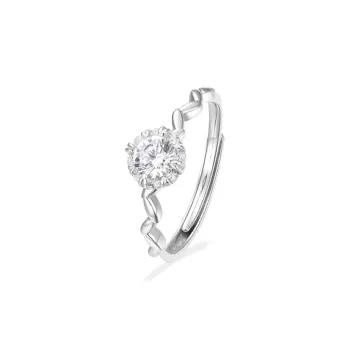 Chongqing Gold Store 925 Sterling Silver/Cubic Zirconia Rings Women's