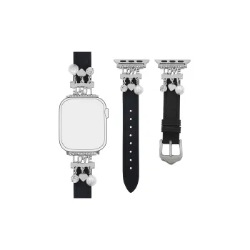 Vobafe Apple Compatibility Watch Band Genuine Leather Material