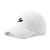 [White Hard Top]Faux Cashmere Black MN Embroidery