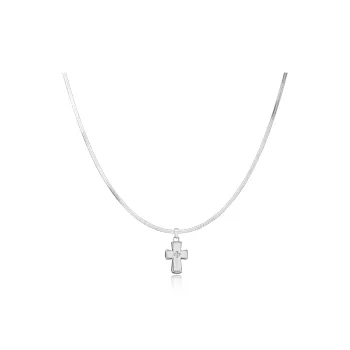 V.WI Titanium Steel Necklaces Unisex
