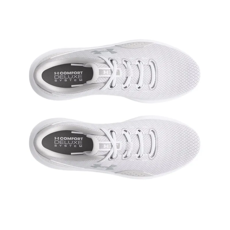 Under Armour Surge 4 Anti Slip Wear Resistant Low Top Running Shoes Women's Gray Silver-3