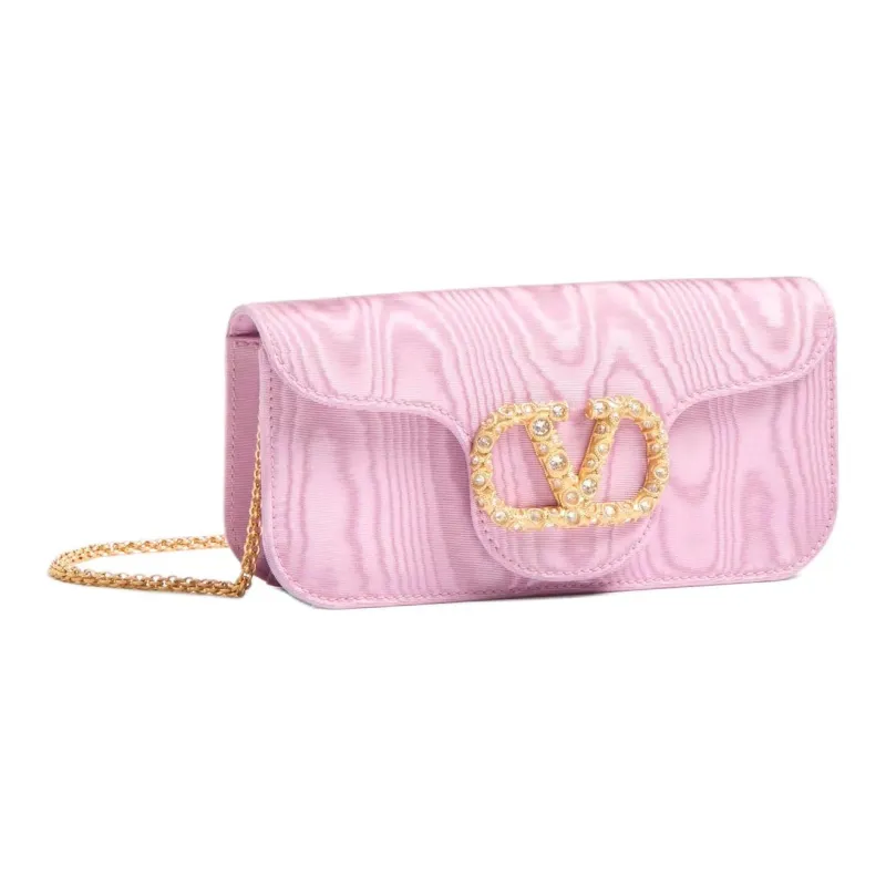 Valentino Locò VLogo Signature Foldover Top Clutch Bag-1