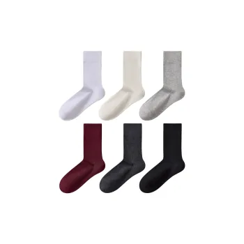 Temooues Mid Calf Socks Women's Combo Set