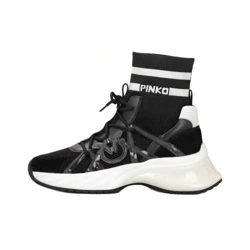 PINKO Ariel Knit Sock Detailed Sneakers Women's