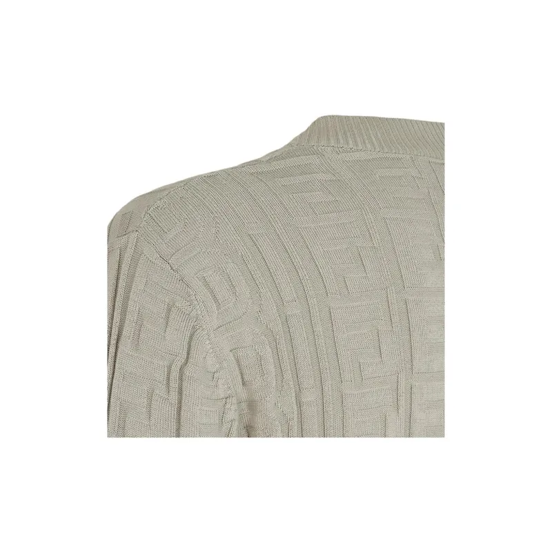 FENDI Sweaters Men Gray-7