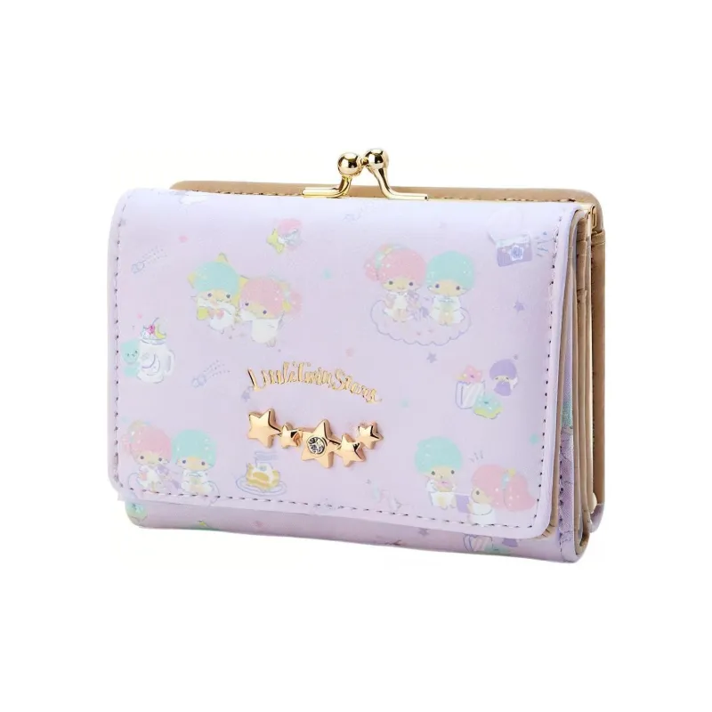 Sanrio PU Wallet Regular Women's Purple-0