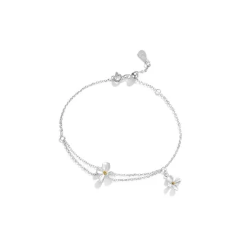 J&KINGLAY S925 Silver Bracelets Women's