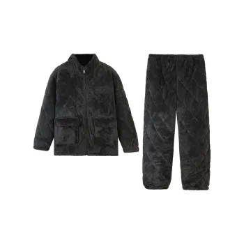 Kerener Pajama Set Men's Charcoal Gray