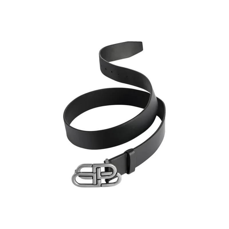 Balenciaga Bb Silver tone Belt-3