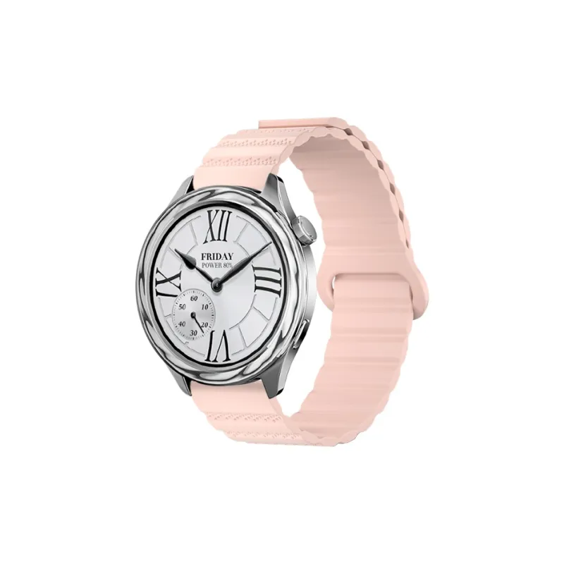 IBOANN Watch Band Xiaomi Compatibility Silicone Material-9