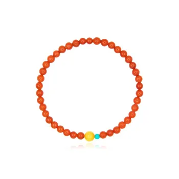 Fuxin Southern Red Agate Bracelets Women's