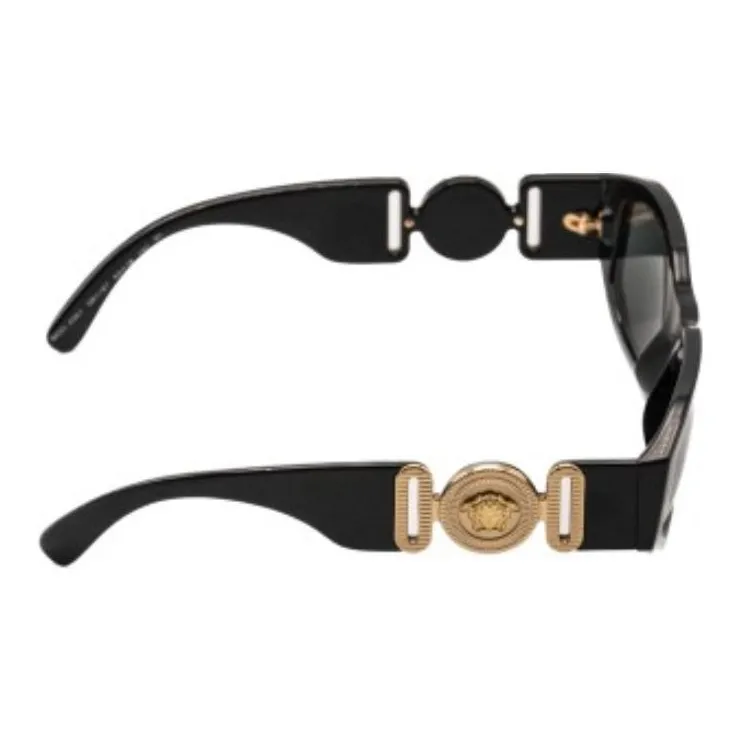 VERSACE Rectangular Frame Sunglasses-4