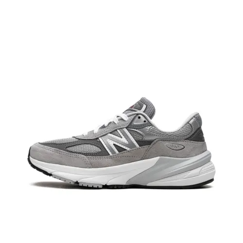 New Balance NB 990 V6 Anti Slip Wear Resistant Low Top Casual Running Shoes Women's Gray