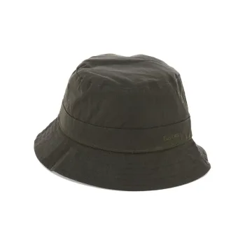 BARBOUR Cotton Fabric Bucket Hats Women's Green