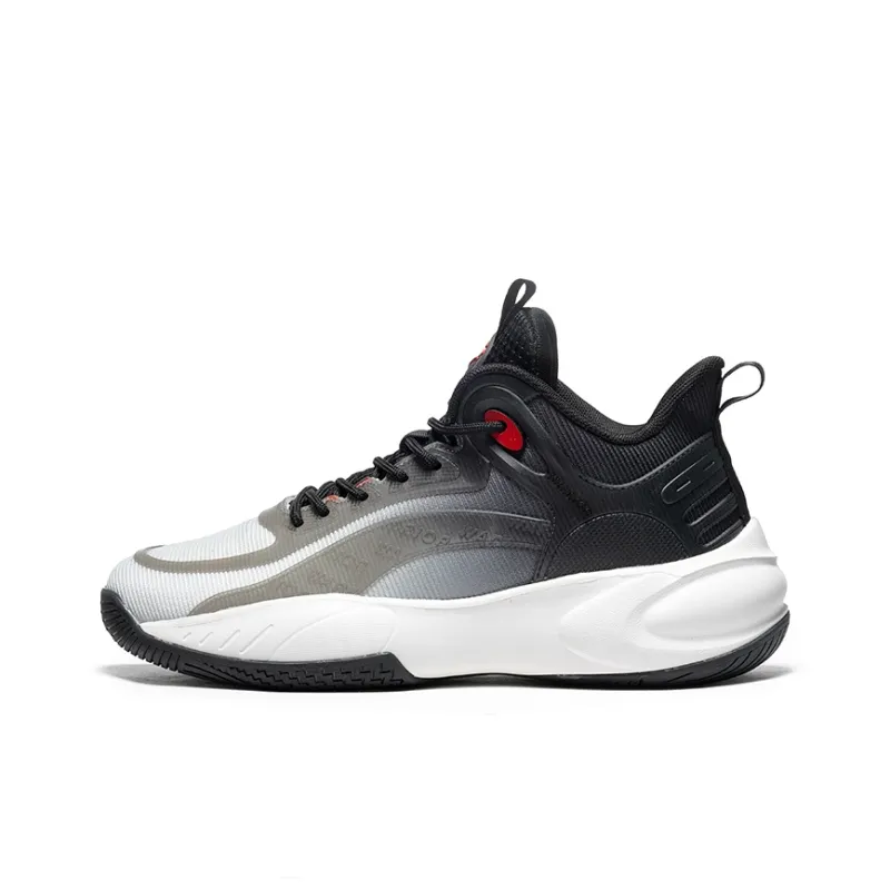 Warrior Low Top Basketball Shoes Men's White Black-0
