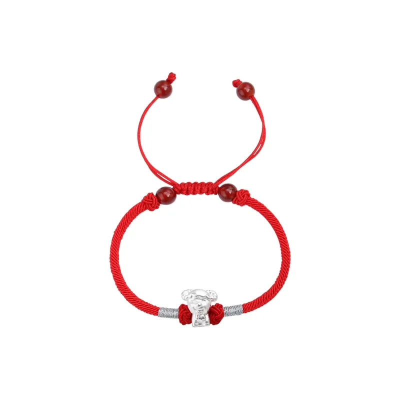 Nine Music 999 Fine Silver Hand Rope Unisex-49