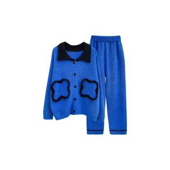 WANANNI Pajama Set Women's Dark Blue