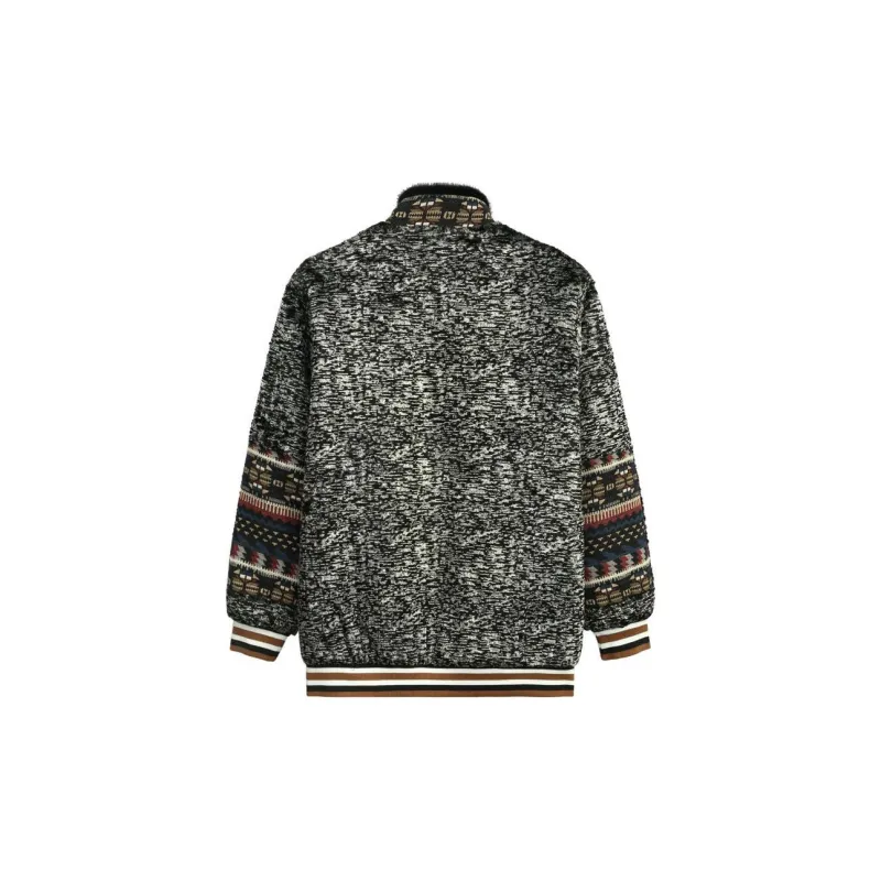 XUANSHENG Puffer Jacket Men's Black White-1