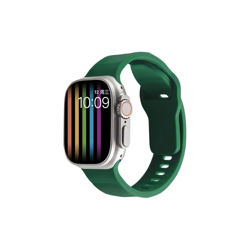 Cuttlefish Grid Watch Band Apple Compatibility Silicone Material-1