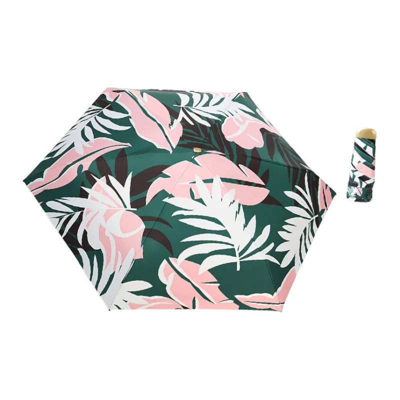 LUNNIFEIYA Sunny And Rainy Dual Use Folding Umbrella-5