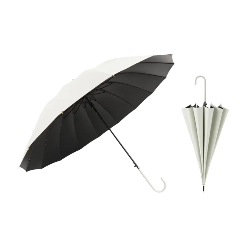 LUNNIFEIYA Dual Use Umbrella For Sunny And Rainy Days-0