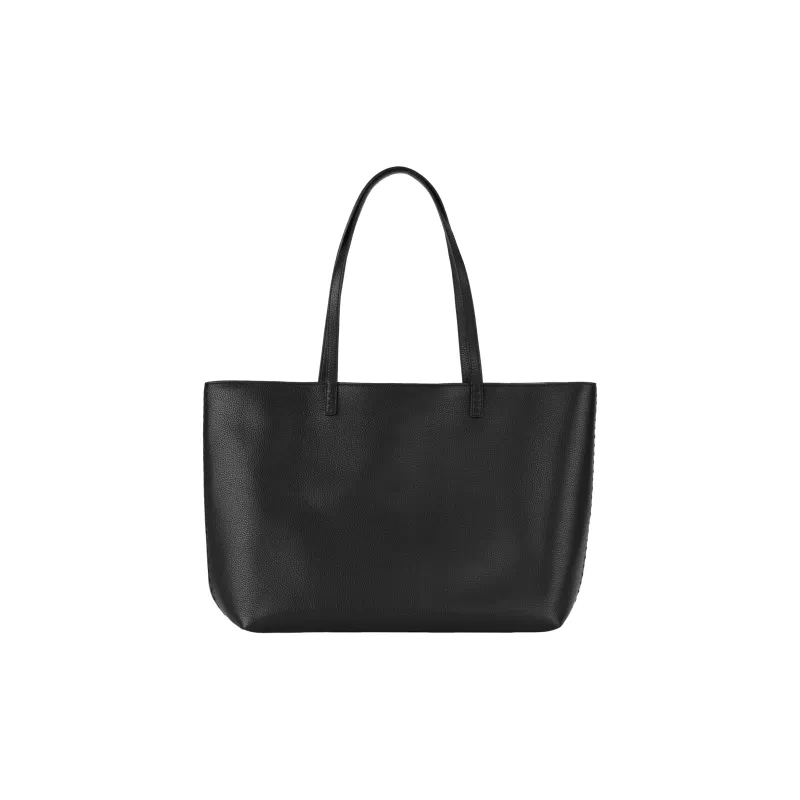 TORY BURCH McGraw Tote Black-5