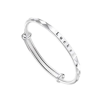CHIC ZONE 999 Fine Silver Bangles Women's