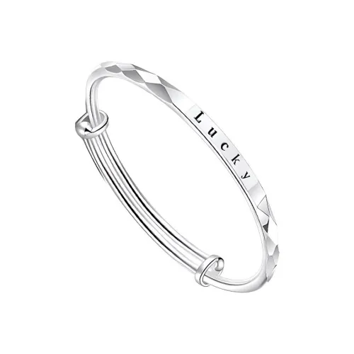 CHIC ZONE 999 Fine Silver Bangles Women's