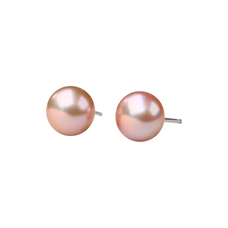 SEATINE Freshwater Pearl Stud Earrings Women's-0