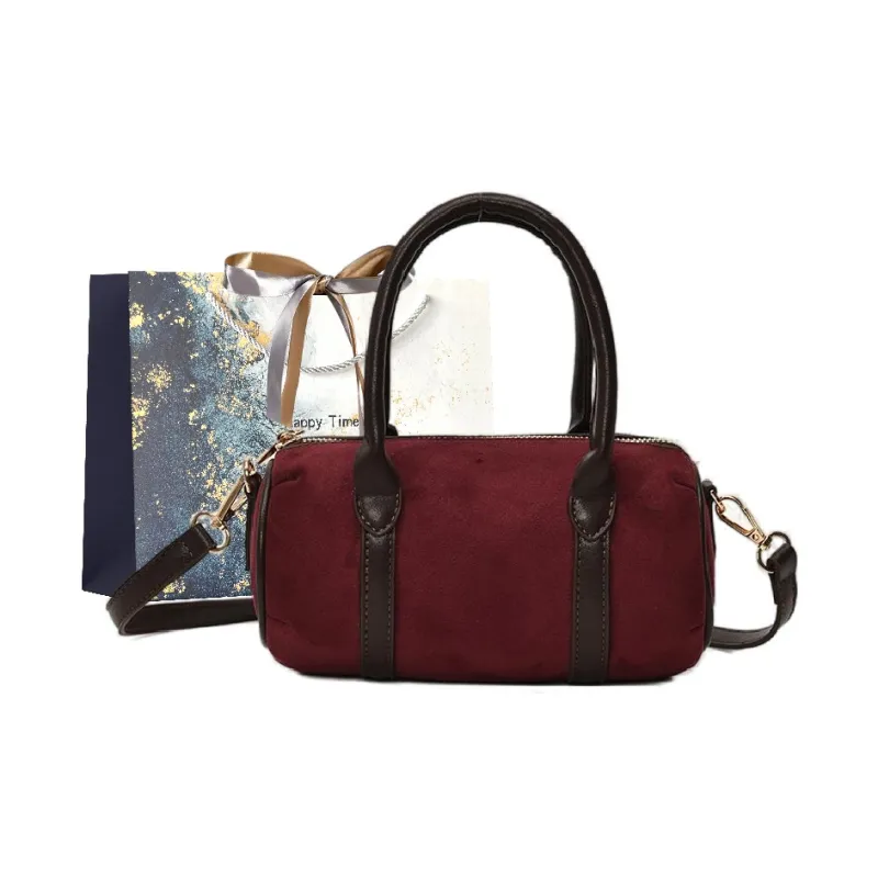 Iman's House Pu Handbag Shoulder Bag Crossbody Bag Women's Fuchsia Khaki Brown Coffee-8