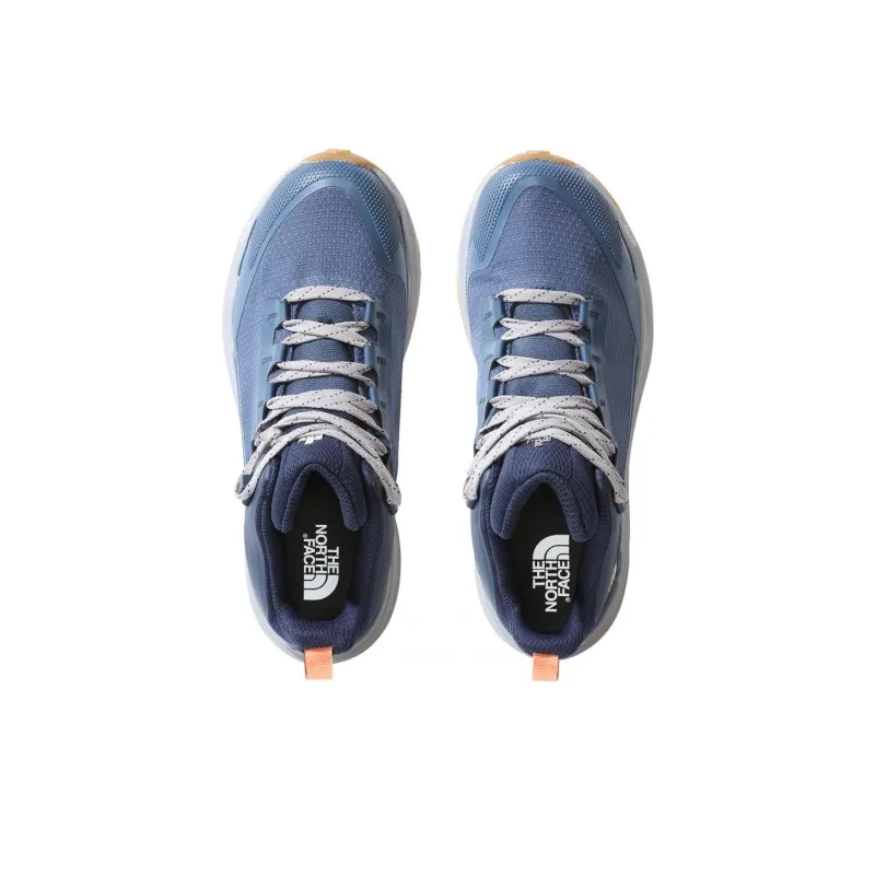 THE NORTH FACE Vectiv Exploris 2 Anti Slip Wear Resistant Mid Top Hiking Shoes Women's Blue-3