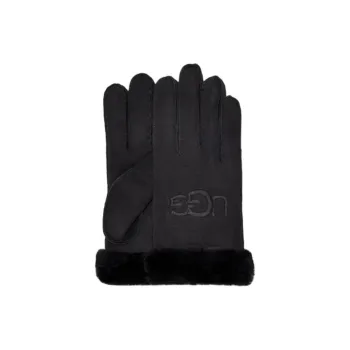 UGG Sheepskin Genuine Sheepskin Gloves Unisex Black