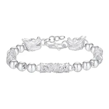 RURA S 990 Silver Pure Silver Bracelets Unisex Silver