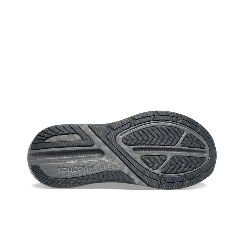 Saucony Cushioning Breathable Low-Top Running Shoes Men's Gray-4