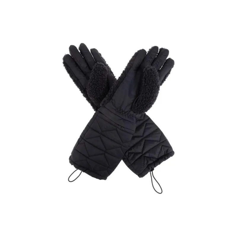 UGG Polyester Gloves Women's Black-2