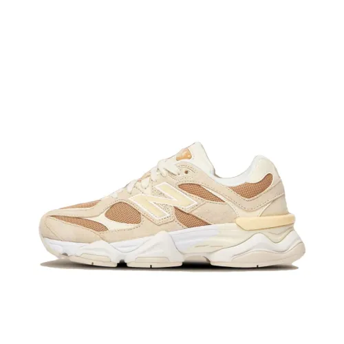 New Balance 9060 Brown Ivory White Women's