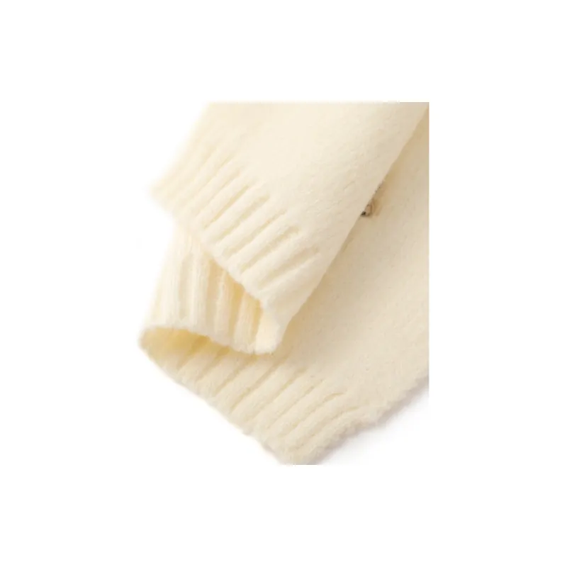 STUFFER Faux Cashmere Knit Scarves Unisex-7