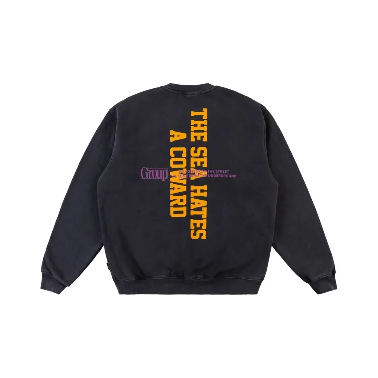 STAHOOD Sweatshirt Unisex Washed Gray-1