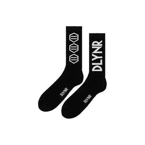 Dolly Noire 1팩 블랙 남성 크루 삭스