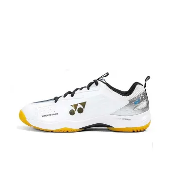 YONEX Power Cushion Breathable Support Balance Lightweight Rebound Low Top Badminton Shoes Unisex Black White