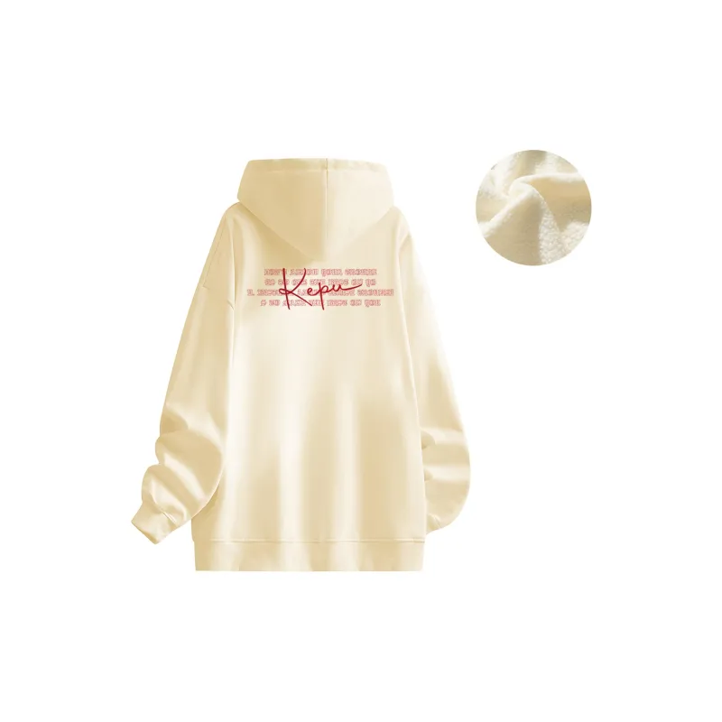 Kepu Fleece Lined Hoodies & Sweatshirts Unisex-29