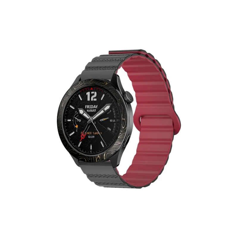 IBOANN Watch Band Xiaomi Compatibility Silicone Material-3