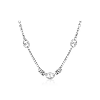 V.WI Titanium Steel Necklaces Women's