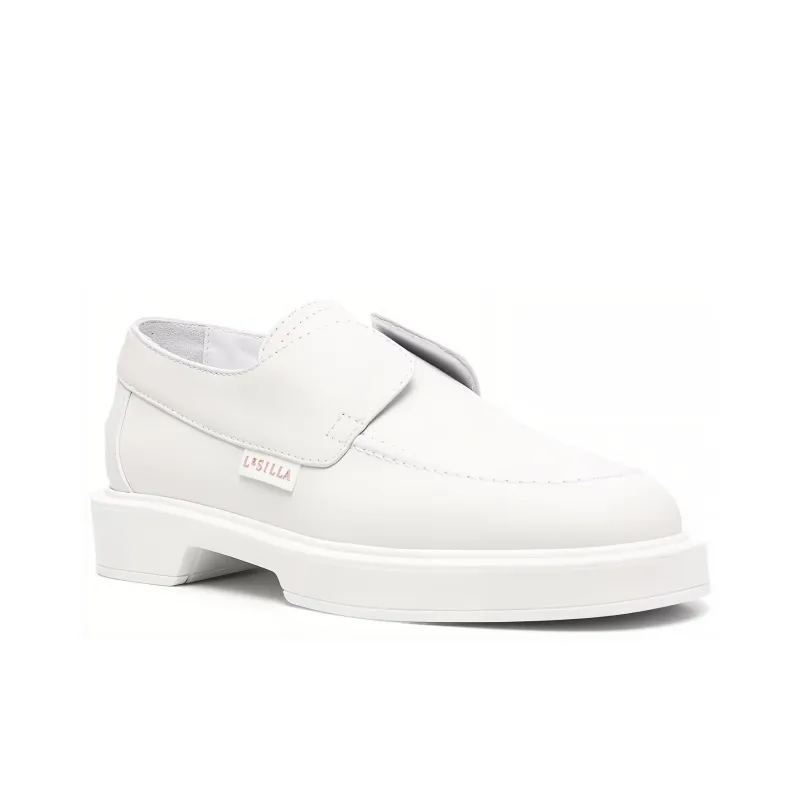 Le Silla Tonal Leather Loafers Women's-2